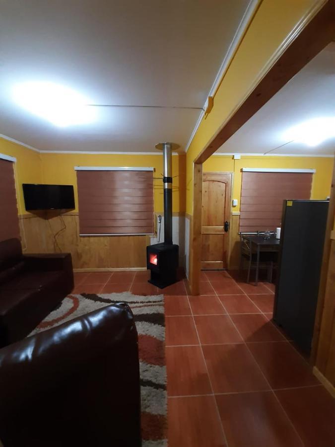 Cabana Cavernas Austral Puerto Sanchez Βίλα Εξωτερικό φωτογραφία