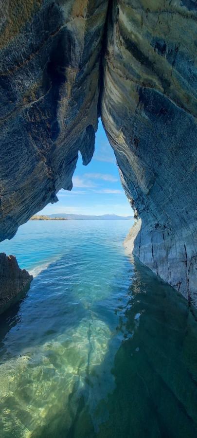Cabana Cavernas Austral Puerto Sanchez Βίλα Εξωτερικό φωτογραφία