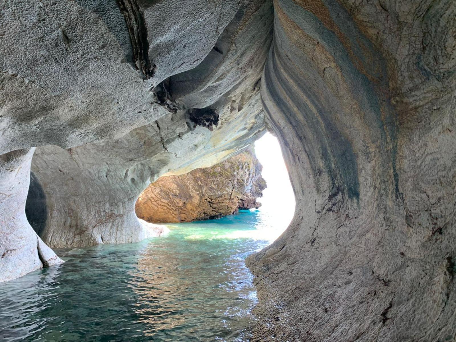 Cabana Cavernas Austral Puerto Sanchez Βίλα Εξωτερικό φωτογραφία
